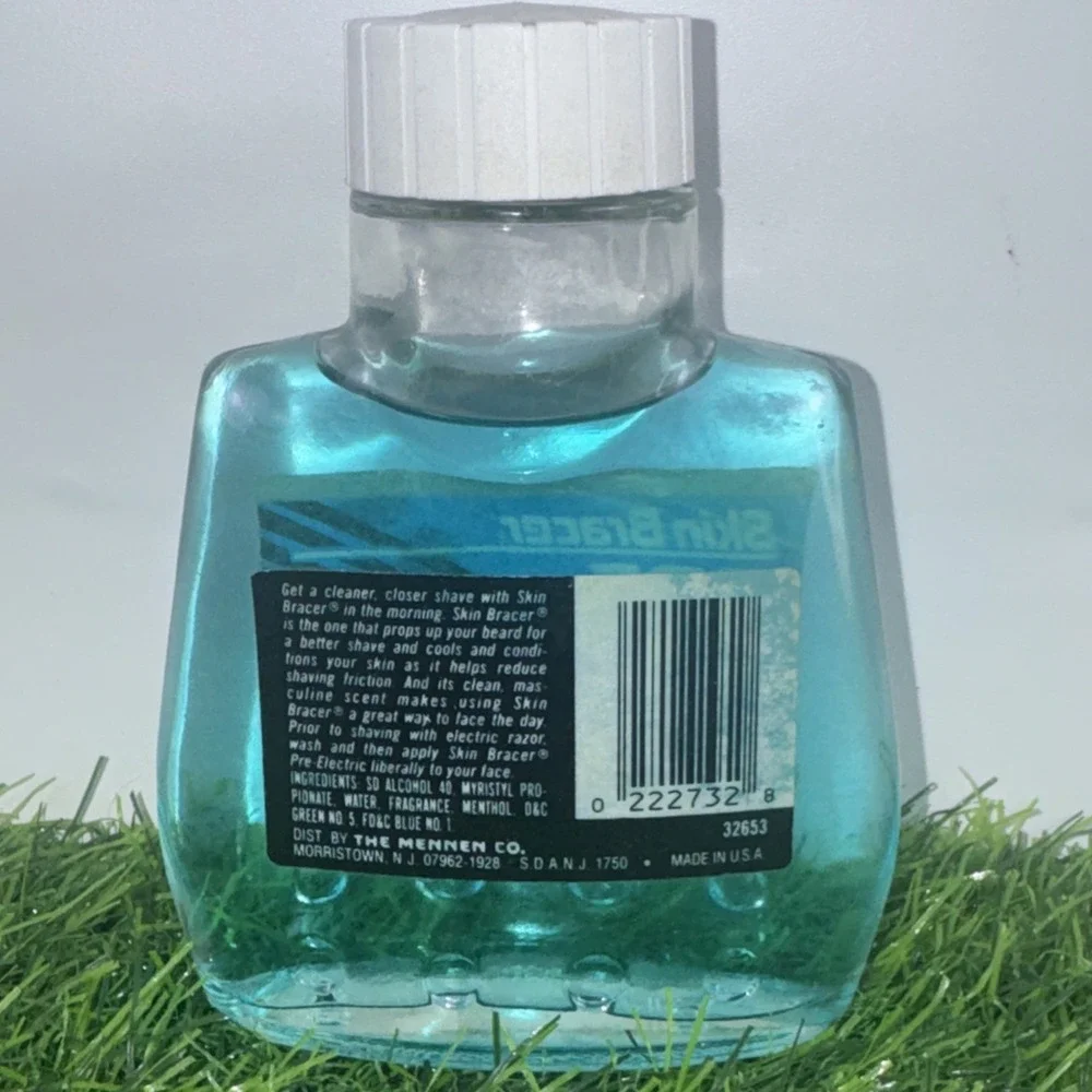 Vintage Skin Bracer Pre-Electric Shave Lotion Regular By Mennen 5 Fl Oz USA Made